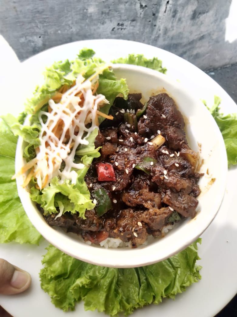 Ricebowl Ayam Blackpaper